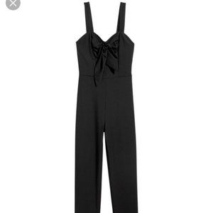 NWT H&M Tie Front Jumpsuit
